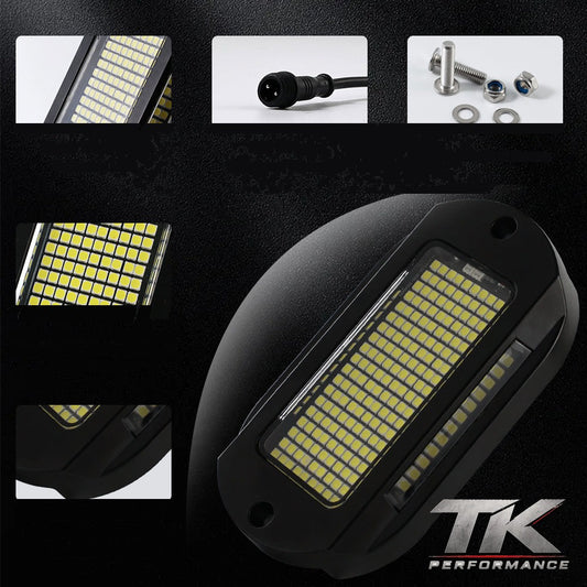 219 LED Pure White Rock Lights