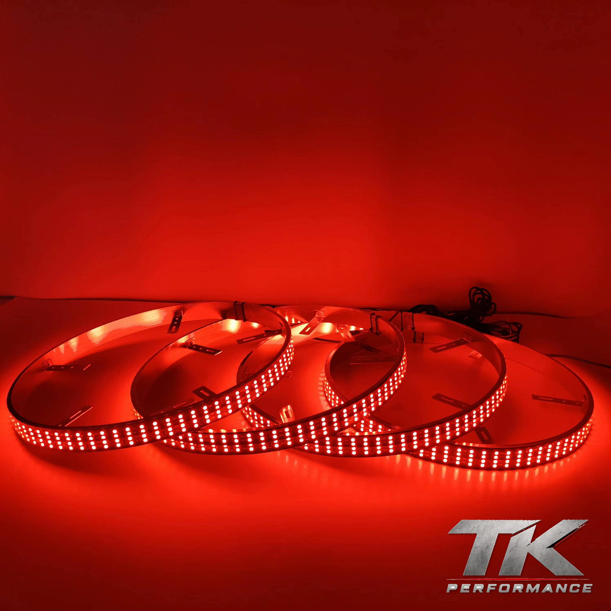 Quad Row Wheel Lights, White or RGBW (Set of 4)