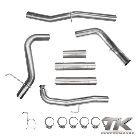GM Duramax LML 4″ Race Exhaust System, 2011–2015 (2500/3500)