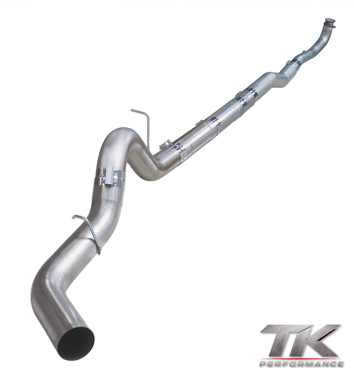 GM Duramax L5P 5″ Race Exhaust System, 4-Bolt OEM Flange, 2017–2023