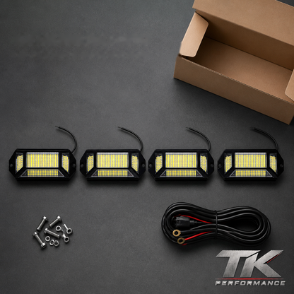 396 LED Pure White Rock Lights