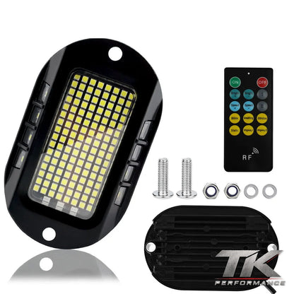 144 LED Pure White Rock Lights