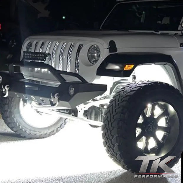 144 LED Pure White Rock Lights