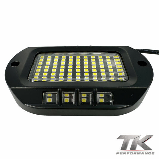 104 LED Pure White Rock Lights
