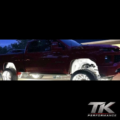 144 LED Pure White Rock Lights