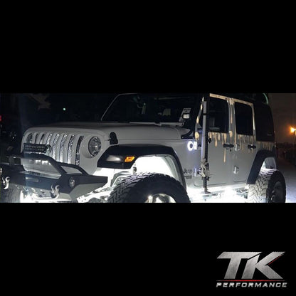 219 LED Pure White Rock Lights